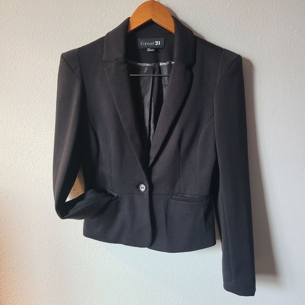 Forever 21 Black Blazer